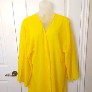 Festival vibes yellow cover up 3x-4x